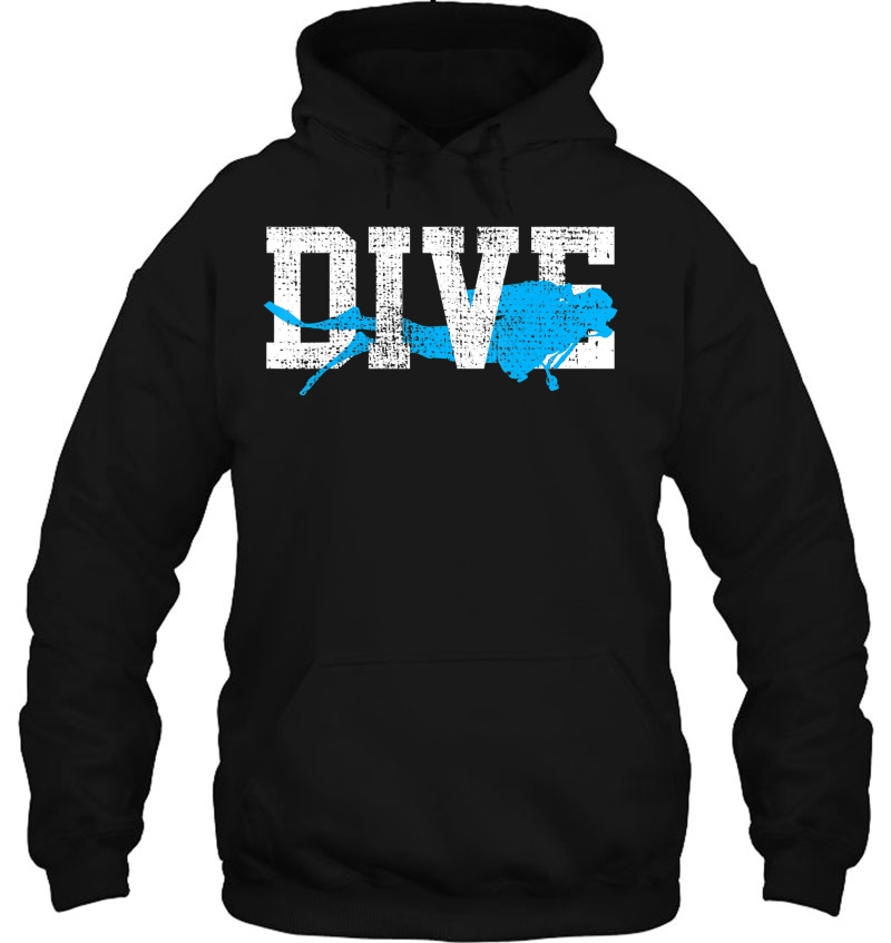 Vintage Scuba Dive Diving Diver Station School Expedition Hoodie