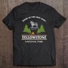 Wolf Yellowstone Park Boys Men Girls Women Youth Tee