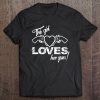 This Girl Loves Her Guns Heart And Pistols Version Tee