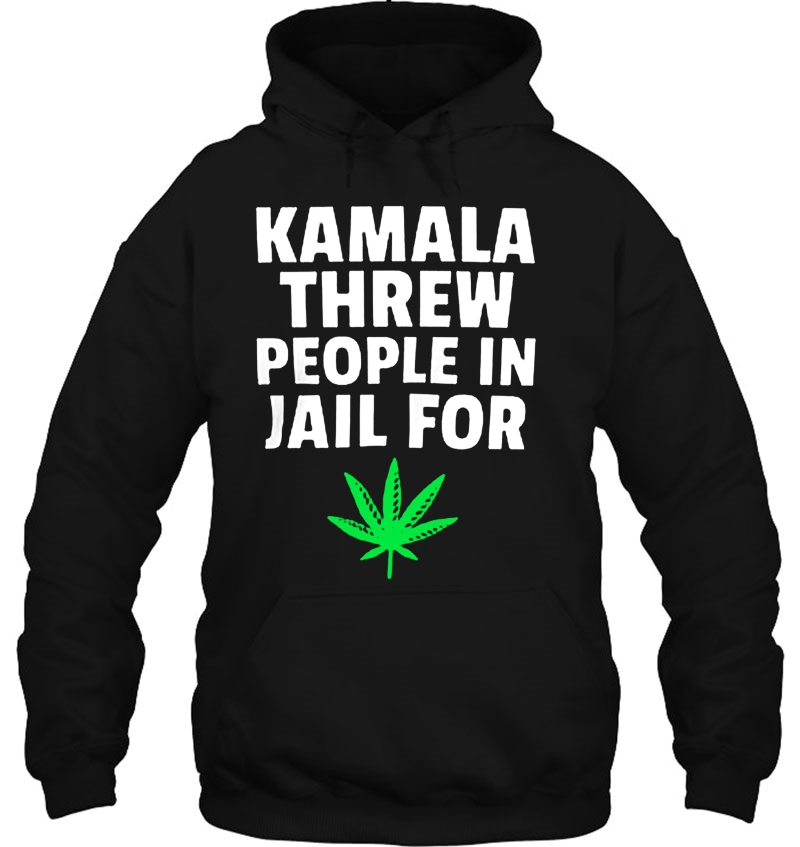 Kamala Threw People In Jail For Weed Mugs