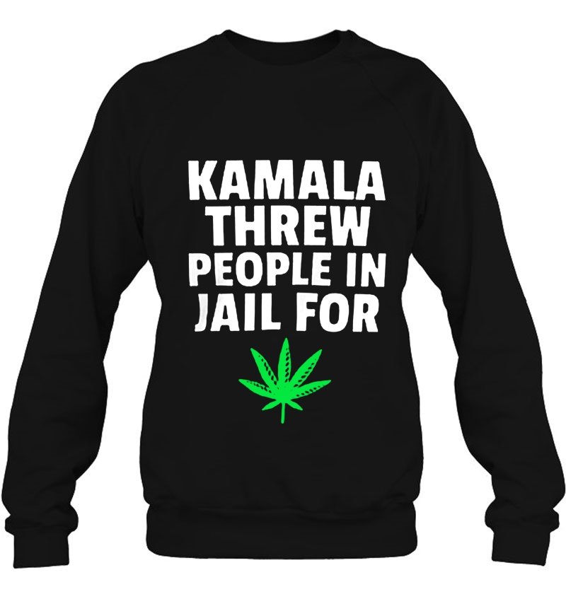 Kamala Threw People In Jail For Weed Mugs