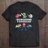 Dungeons & Dinosaurs Cute Dinosaurs Version Tee