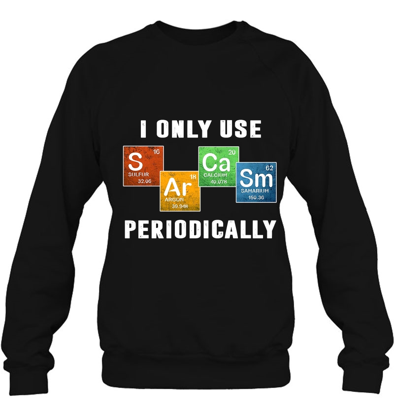 I Only Use Sarcasm Periodically Periodic Table Version Mugs