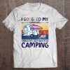 I Googled My Symtoms Turned Out I Just Need To Go Camping Vintage Version Tee