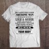 Sorry I'm Already Taken By A Freaking Awesome Man Born In January Tee