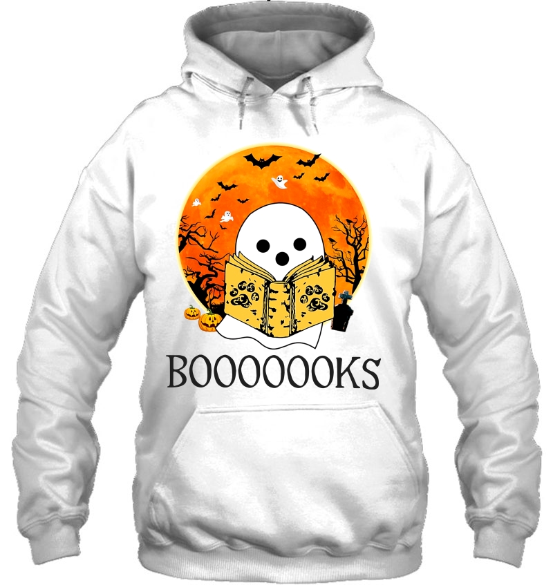 Booooooks Ghost Reading Book Version Mugs