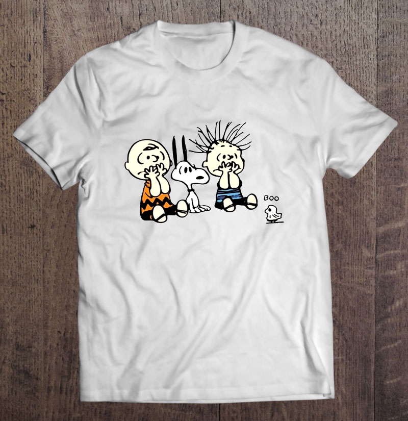 Boo Peanuts Group Version Shirt