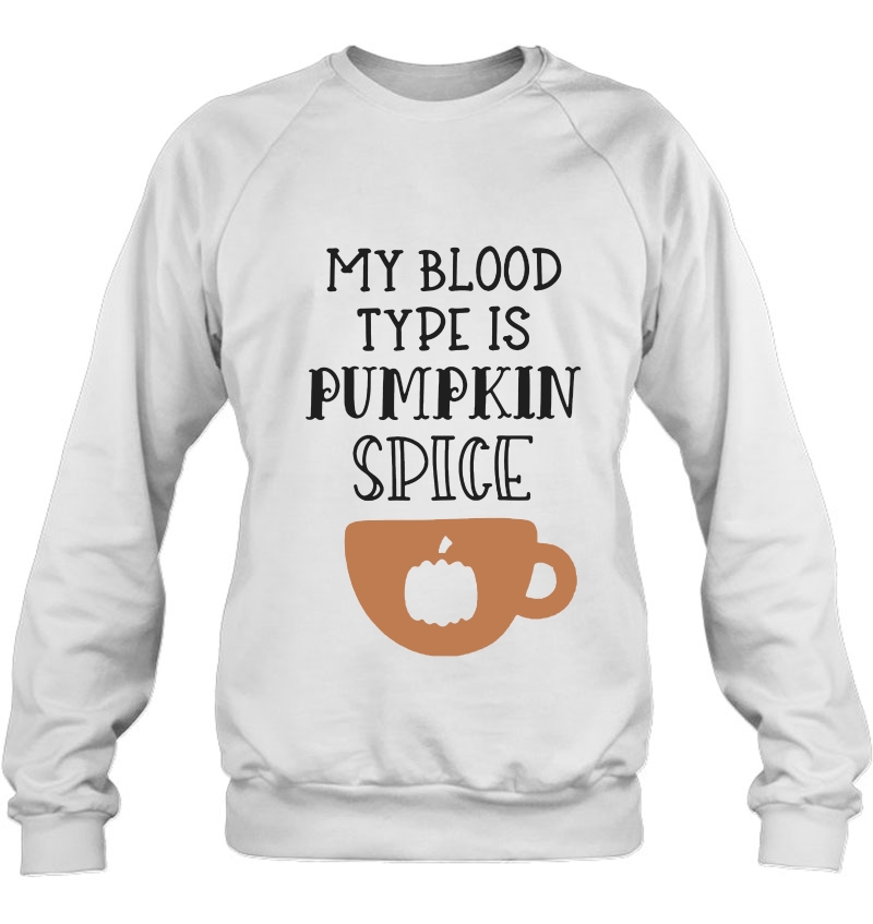 My Blood Type Is Pumpkin Spice Mugs