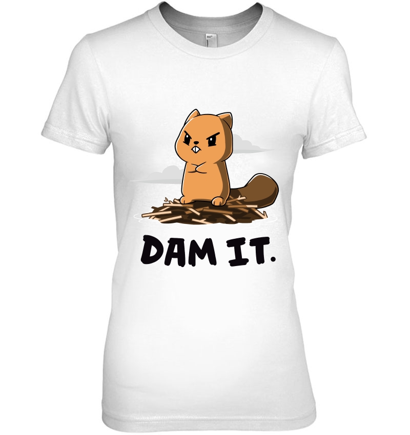 Dam It Cute Squirrel Version Hoodie