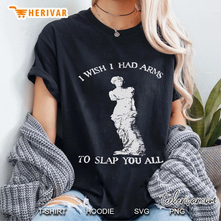 I Wish I Had Arms To Slap You All Funny Equal Rights Ladies Tee