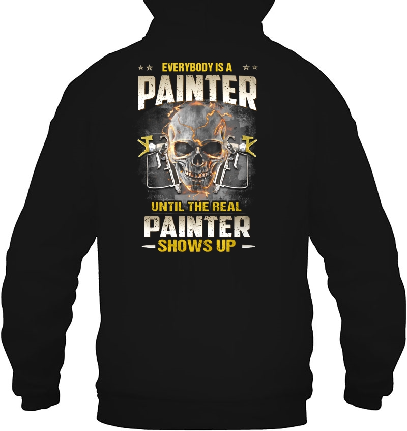 Everybody Is A Painter Until The Real Painter Shows Up Skull Version Mugs