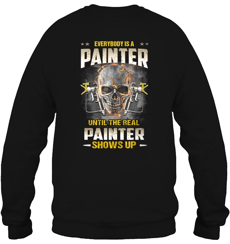 Everybody Is A Painter Until The Real Painter Shows Up Skull Version Mugs