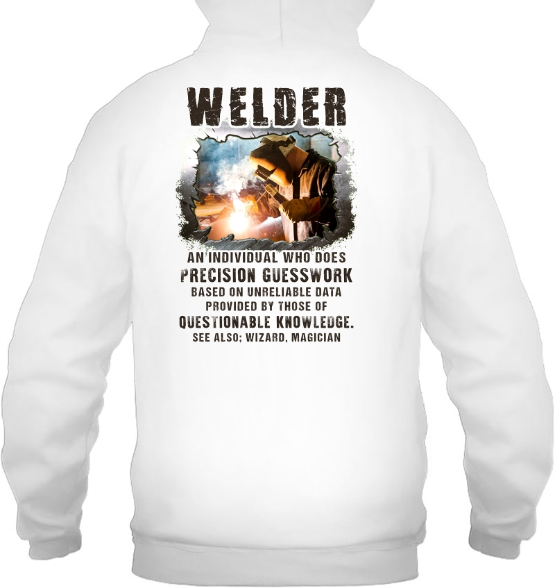 Welder An Individual Who Does Precision Guesswork Mugs