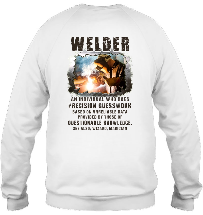 Welder An Individual Who Does Precision Guesswork Mugs