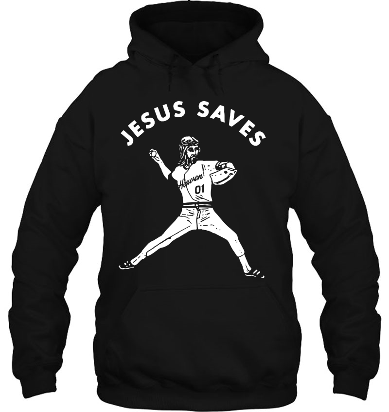 Jesus Saves Heaven 01 Baseball Version Mugs