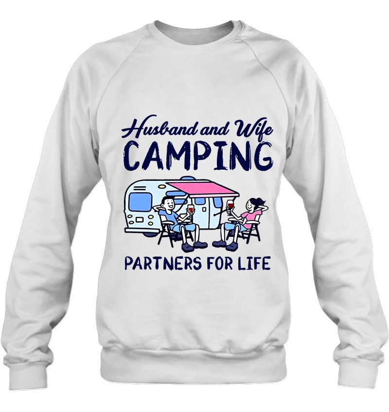 Husband And Wife Camping Partners For Life Mugs