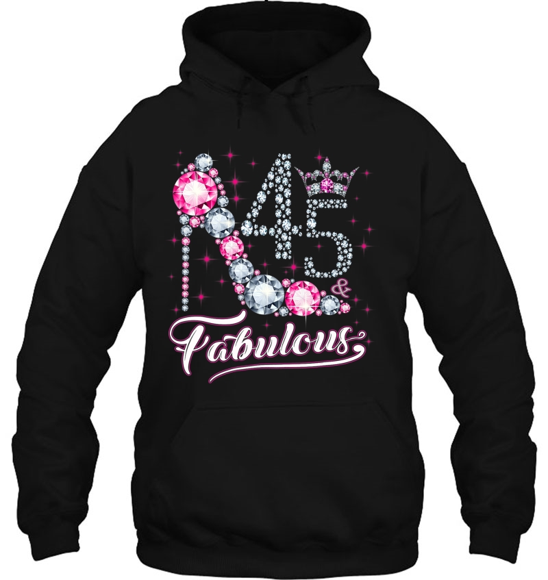 45 And & Fabulous 1975 45Th Birthday Gift Tee For Womens Mugs