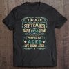 62Nd Birthday Gift Man Myth Legend Born In September 1958 Tee