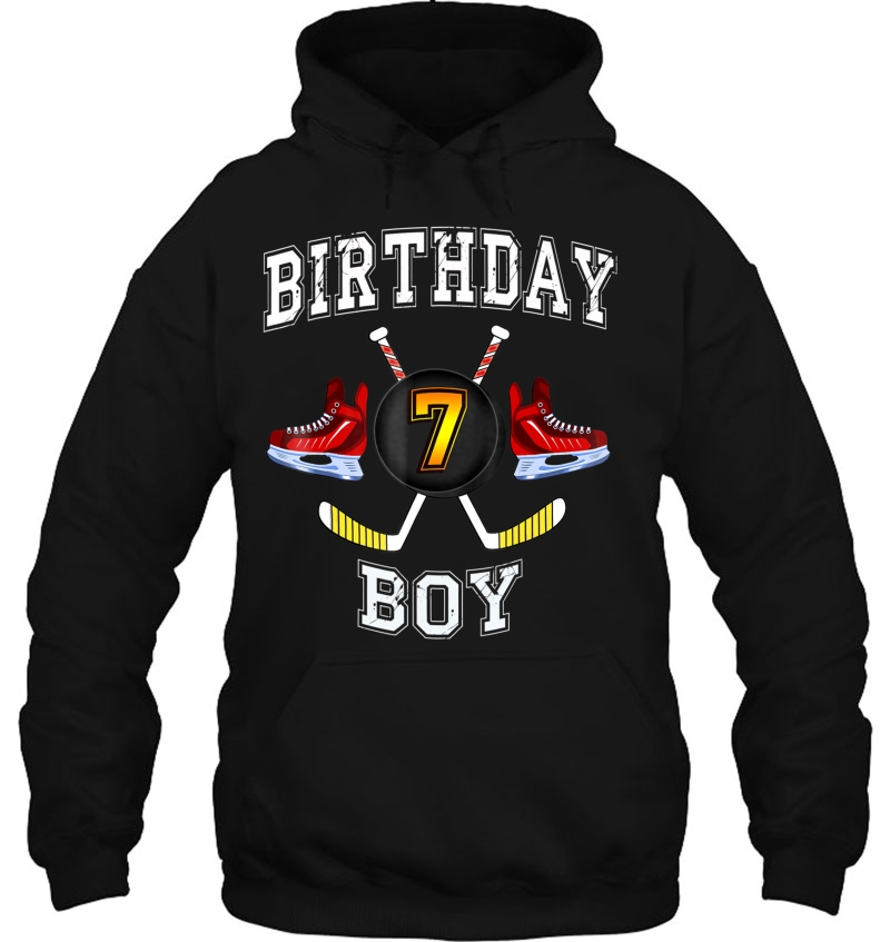 7Th Birthday Boy Shirt - Ice Hockey Tshirt 7 Years Old Kid Mugs