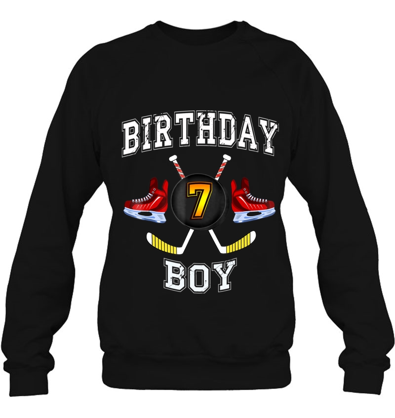 7Th Birthday Boy Shirt - Ice Hockey Tshirt 7 Years Old Kid Mugs