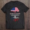 American Grown With Czech Roots - Czech Republic Premium Tee