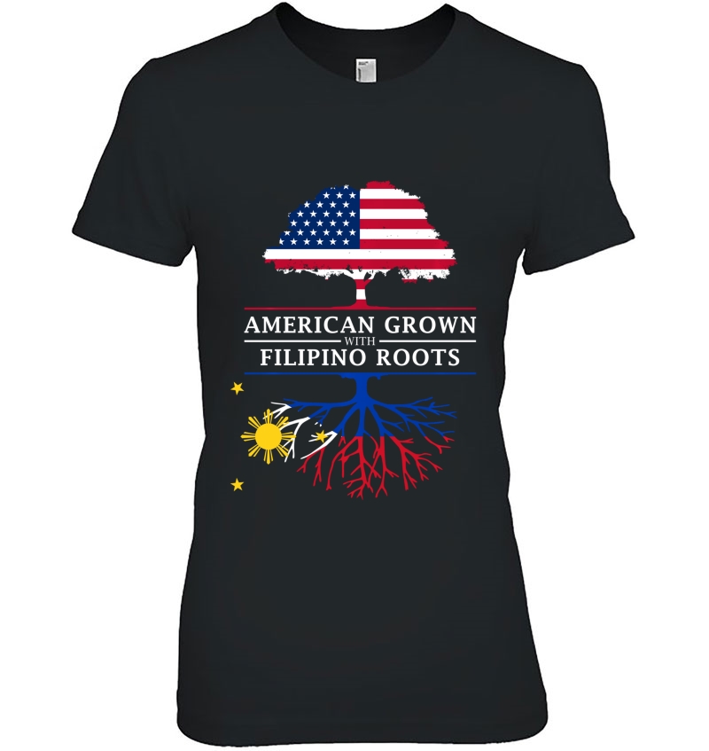 American Grown With Filipino Roots - Philippines Hoodie