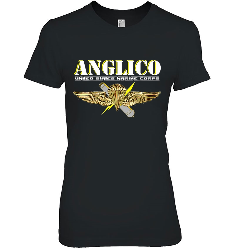 Anglico Eagle Globe Anchor Veteran Back Design Hoodie