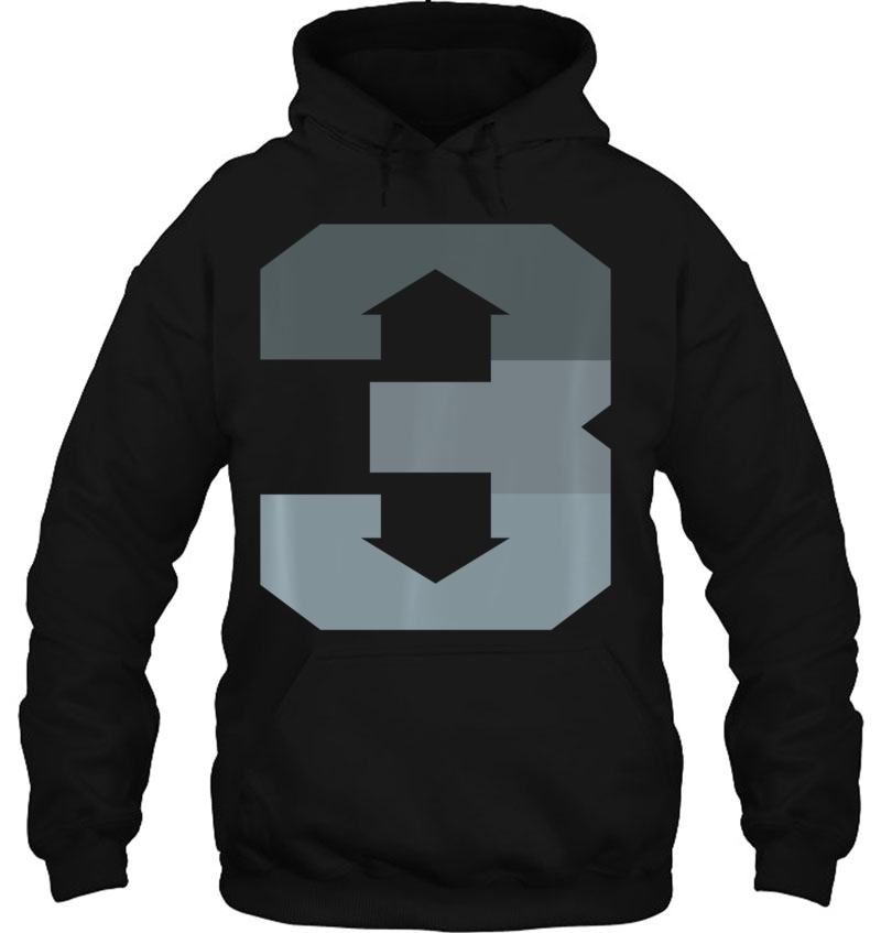 Baseball Three Up Three Down Hoodie