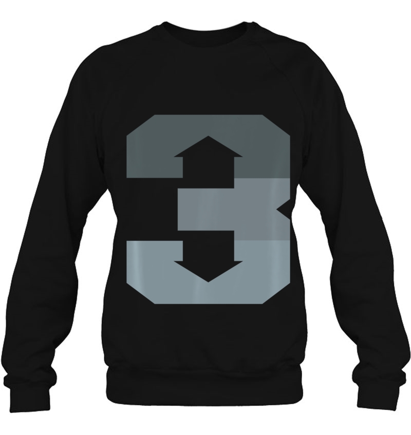 Baseball Three Up Three Down Sweatshirt