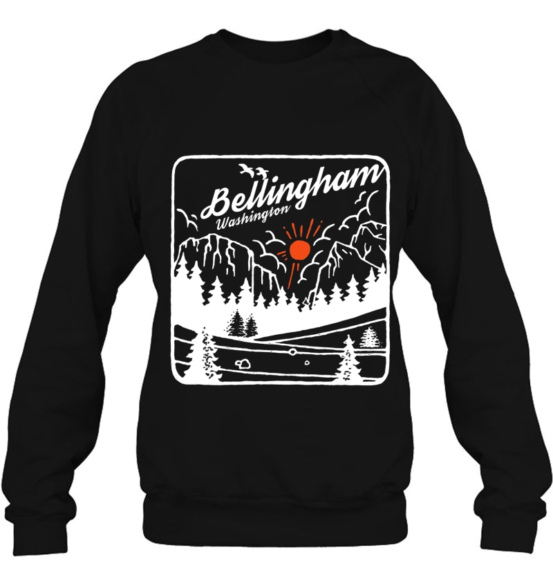 Bellingham Washington Vintage Wa Souvenir Sweatshirt
