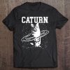 Caturn Saturn Space Cat Tee