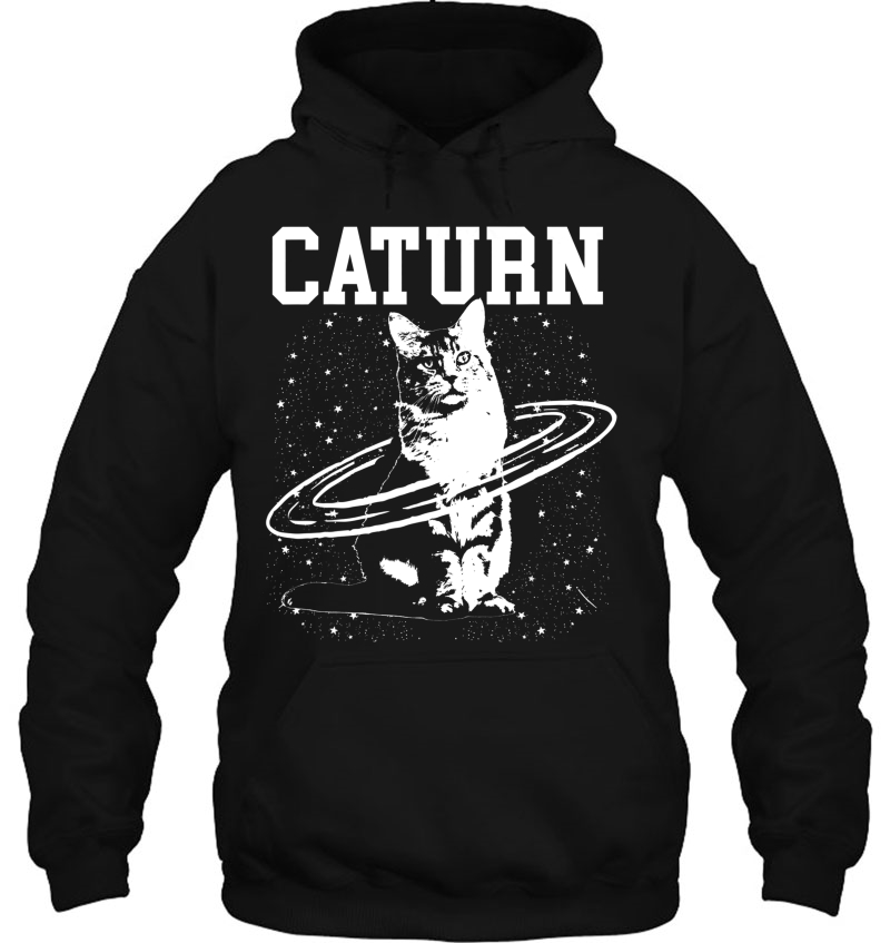 Caturn Saturn Space Cat Mugs