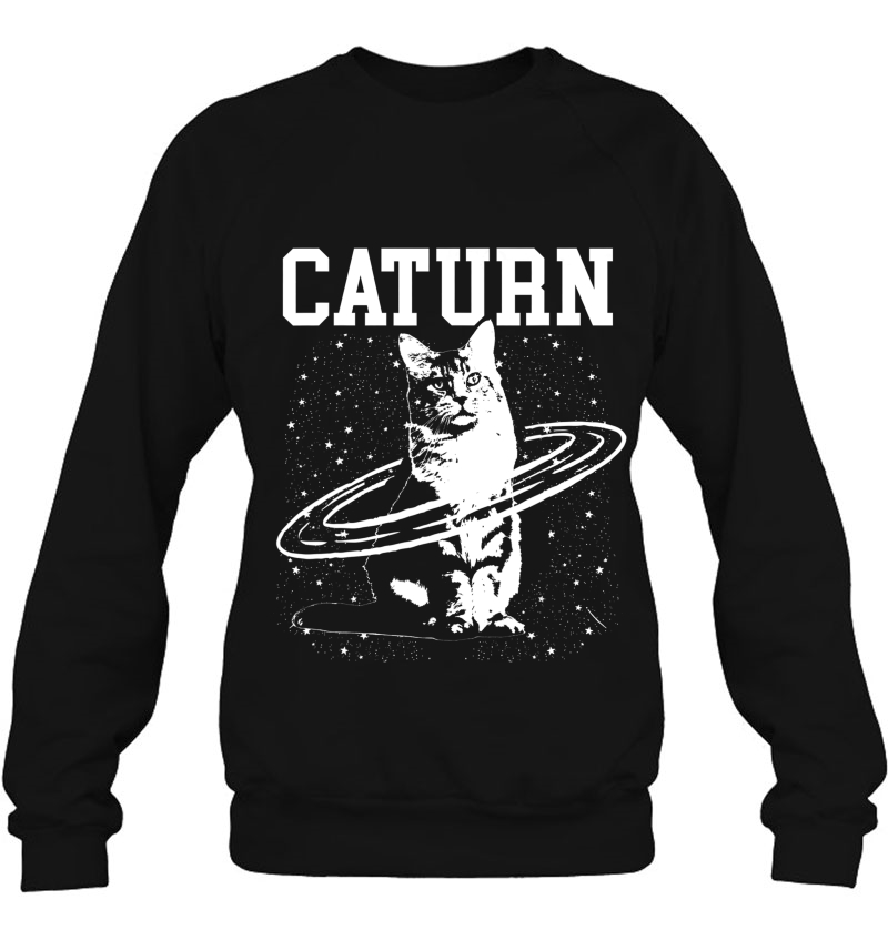 Caturn Saturn Space Cat Mugs