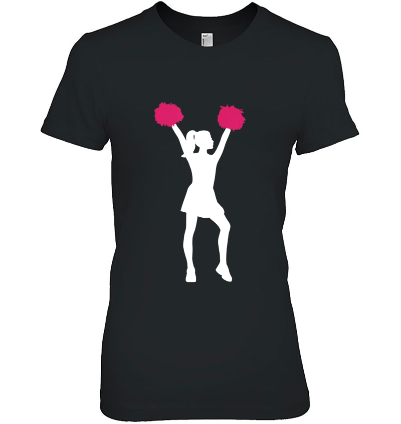 Cheerleader Girl Ladies Tee