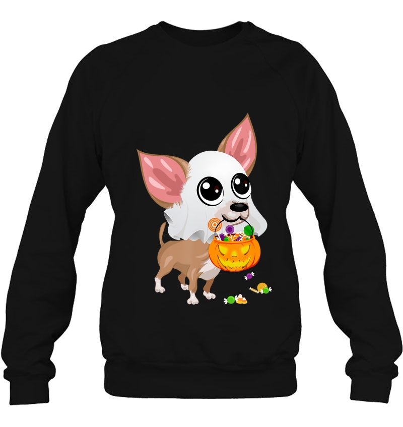 Chihuahua Ghost Boo Halloween Chihuahua Pumpkin Mugs