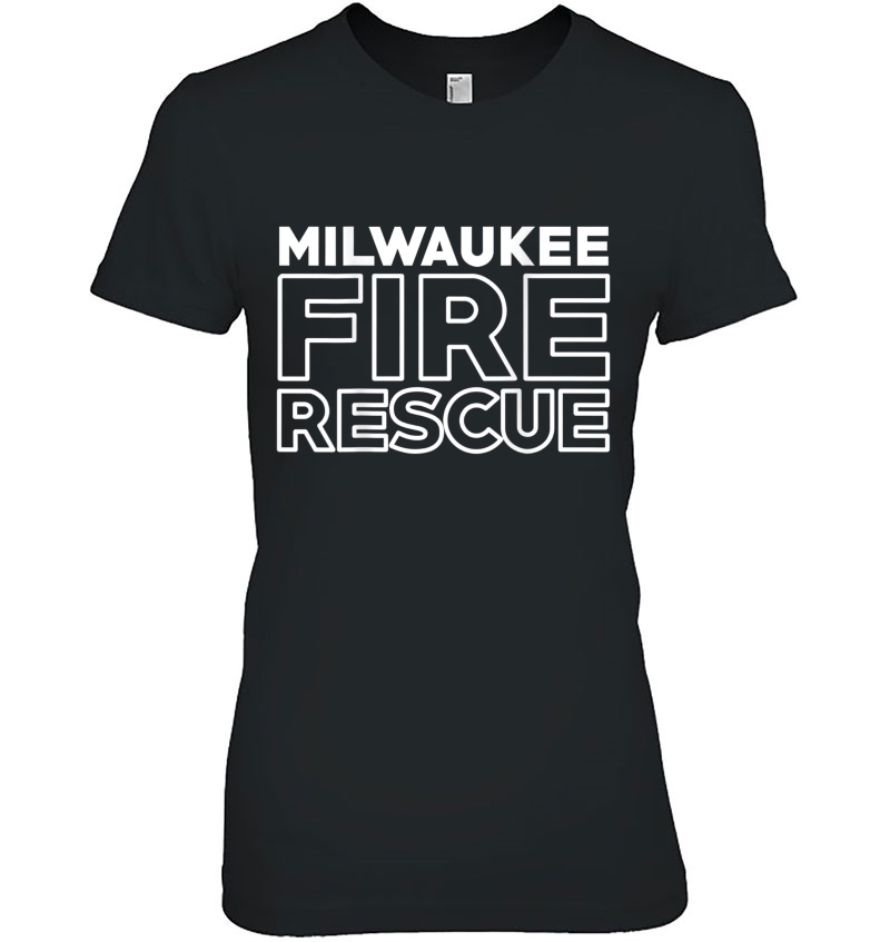 City Of Milwaukee Fire Rescue Wisconsin Firefighter Hoodie