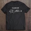 Class Of 2023 Math Formula Shirt Graduation Teacher Student Tee