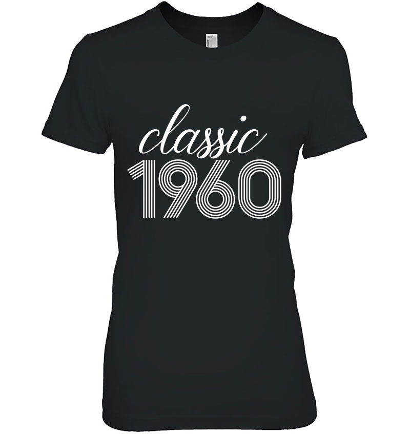 Classic 1960 Happy Birthday Celebration! Ladies Tee