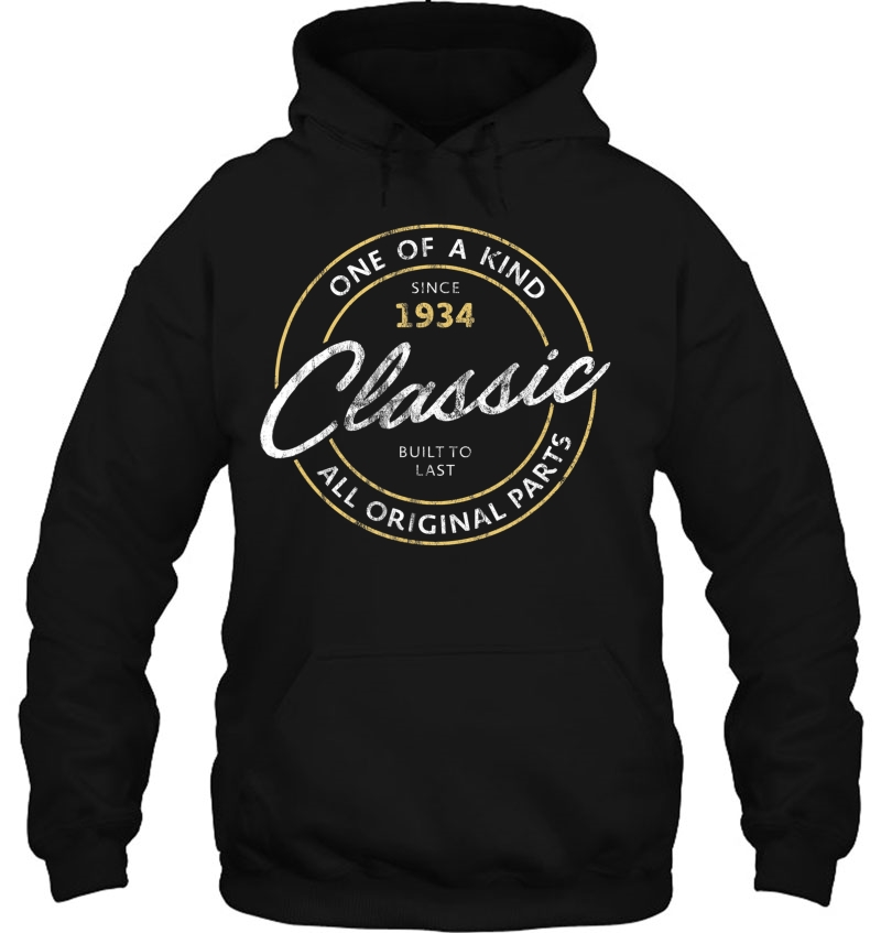 Classic Since 1934 Vintage 86Th Birthday Legend D5 Hoodie