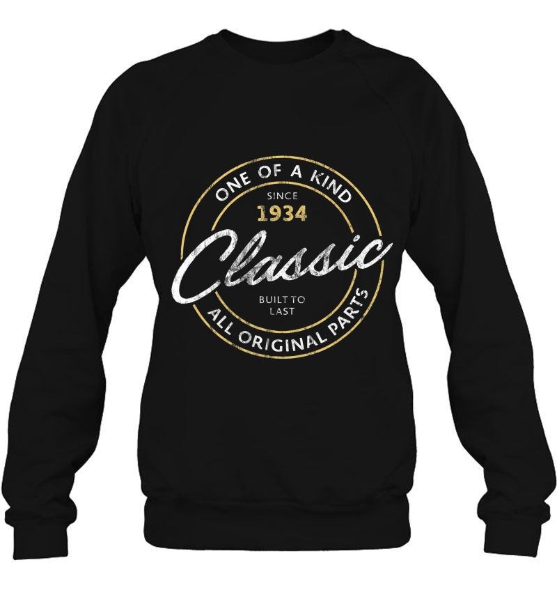 Classic Since 1934 Vintage 86Th Birthday Legend D5 Sweatshirt