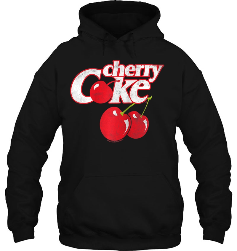 Coca-Cola Cherry Coke Logo Raglan Baseball Tee Mugs