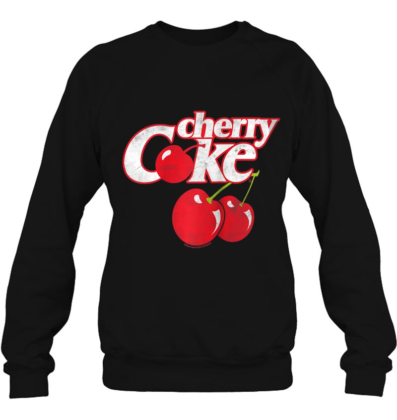 Coca-Cola Cherry Coke Logo Raglan Baseball Tee Mugs