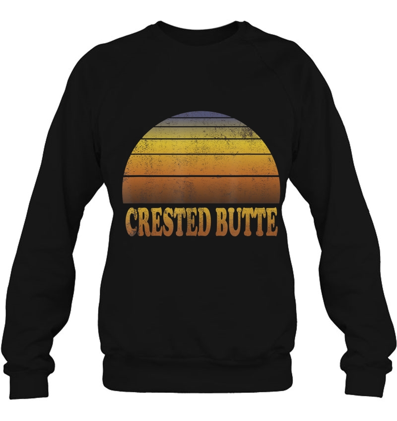 Crested Butte Clothes Adult Teen Apparel Colorado Sweatshirt