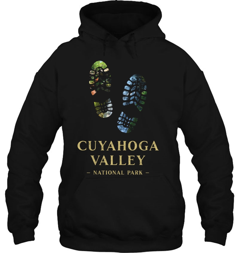 Cuyahoga Valley National Park Brandywine Falls Hiking Trail Pullover Hoodie