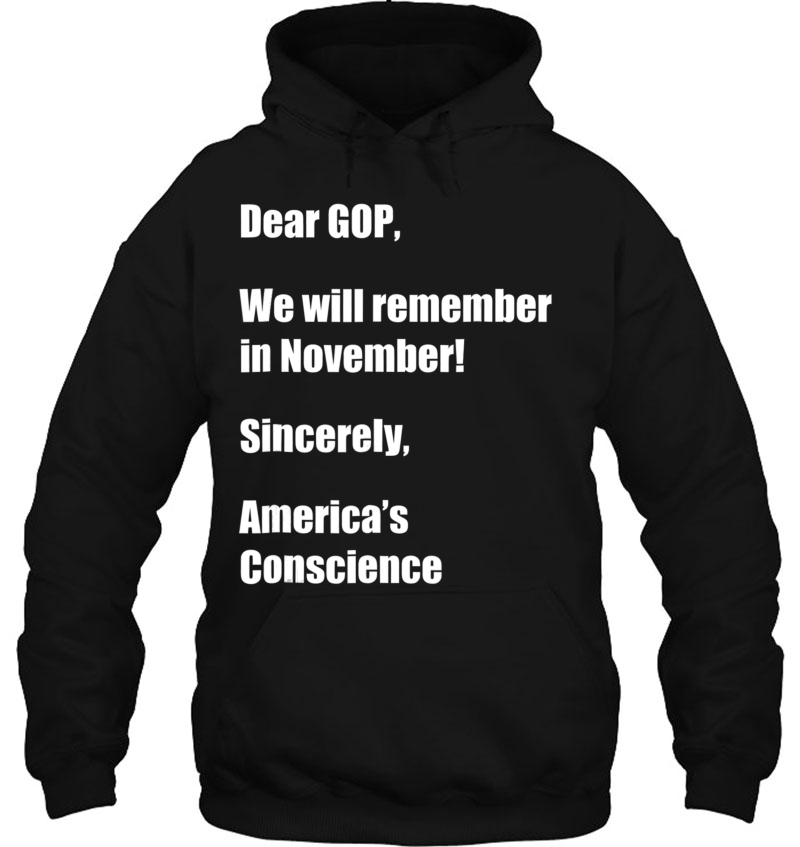 Dear Gop We Will Remember In November Dem Voter Mugs