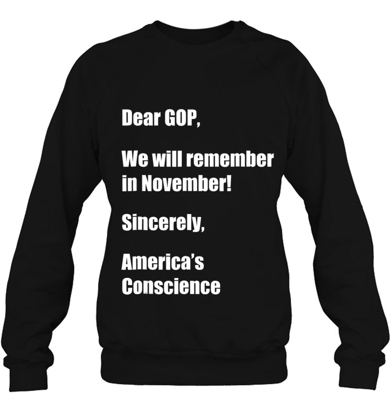 Dear Gop We Will Remember In November Dem Voter Mugs