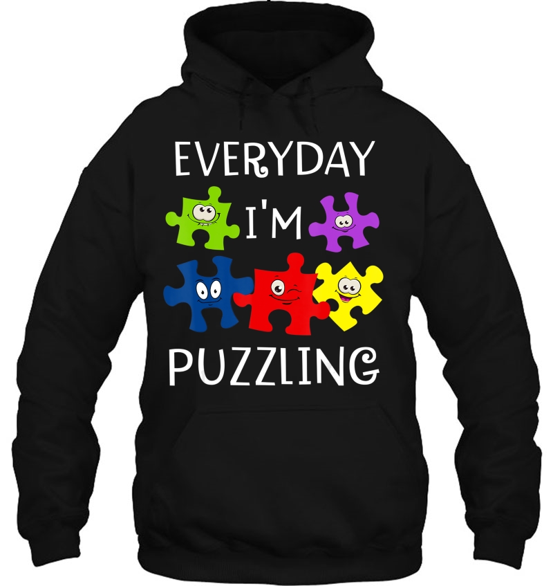 Everyday I'm Puzzling Autism Awareness Day Gift Mugs