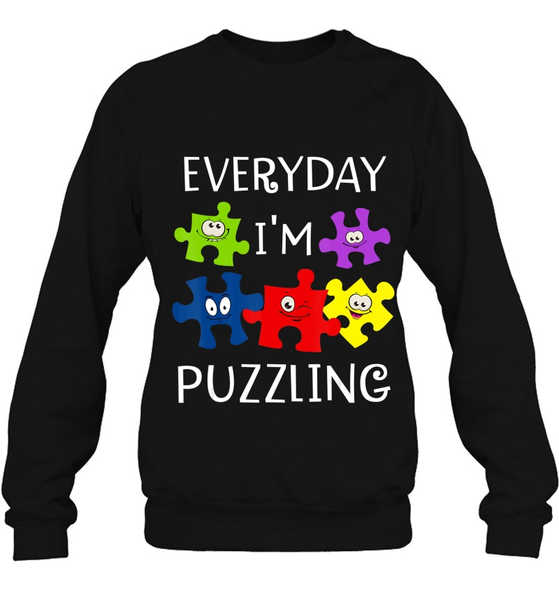 Everyday I'm Puzzling Autism Awareness Day Gift Mugs