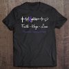 Faith Hope Love Rheumatoid Arthritis Fighter Shirt Tee