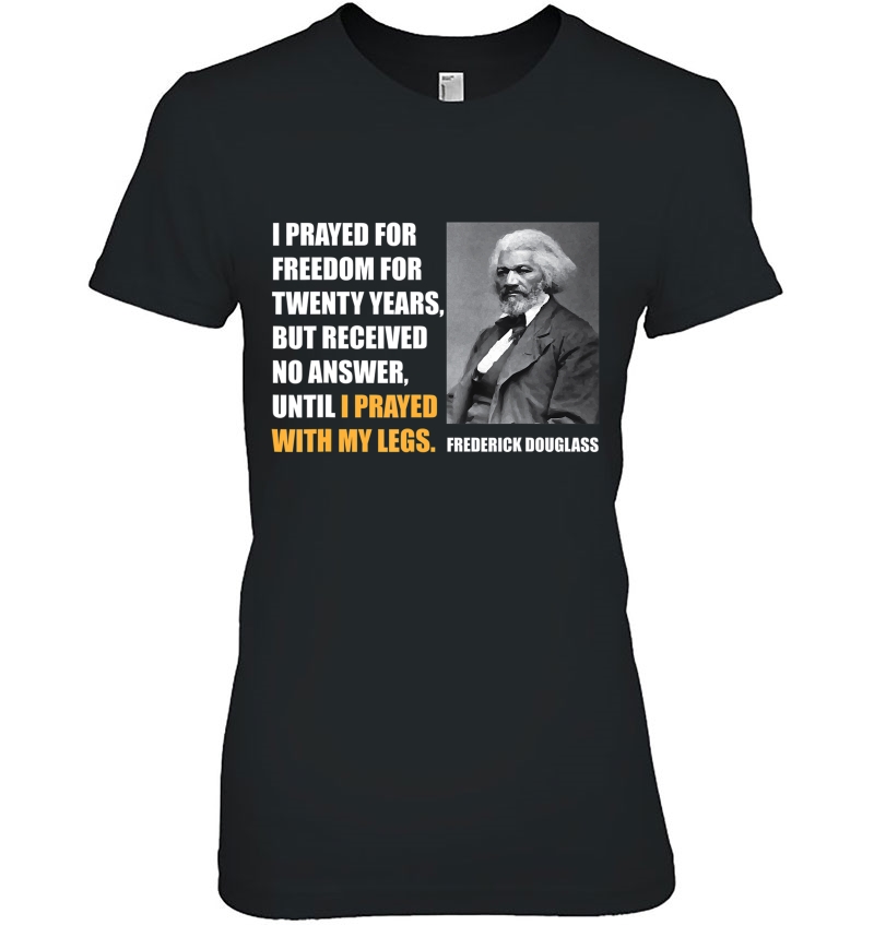 Frederick Douglass Quote Black History Month Hoodie